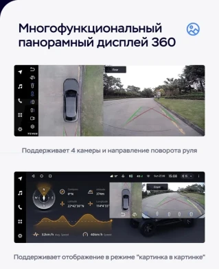 Штатная магнитола Teyes LUX ONE 360 6/128 Nissan Qashqai 1 J10 (2006-2013)