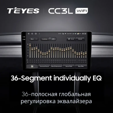 Штатная магнитола Teyes CC3L WiFi 2/32 Kia Optima 4 JF (2015-2020) (серая) Тип-B