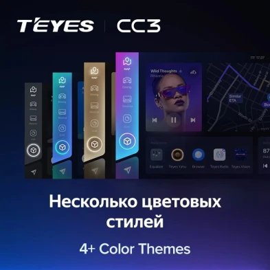 Штатная магнитола Teyes CC3 4/32 Lada Priora (2013-2018) F3