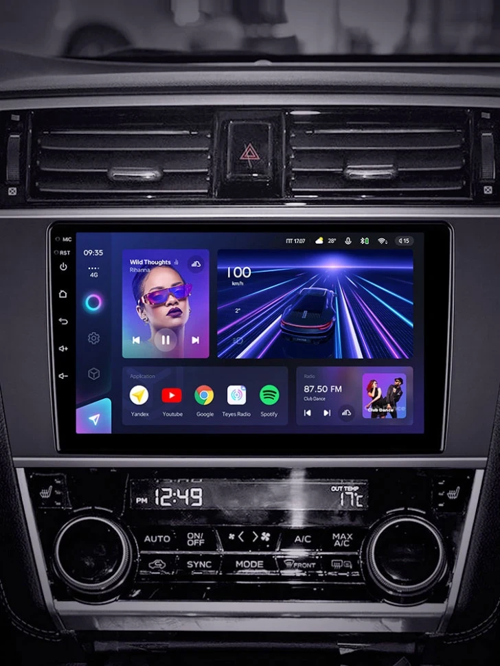 Штатная магнитола Teyes CC3 4/32 Subaru Outback 5 (2014-2018)