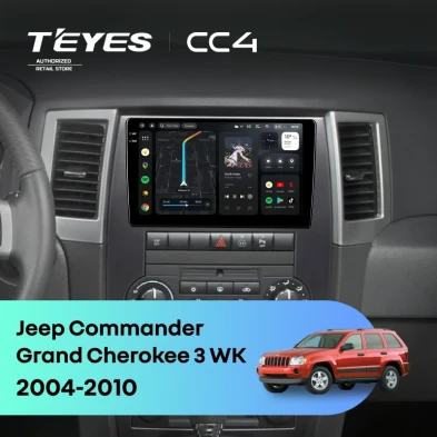 Штатная магнитола Teyes CC4 6/64 Jeep Commander (2005-2010)