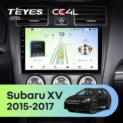 Штатная магнитола Teyes CC4L 6/64 Subaru XV (2015-2017) F1