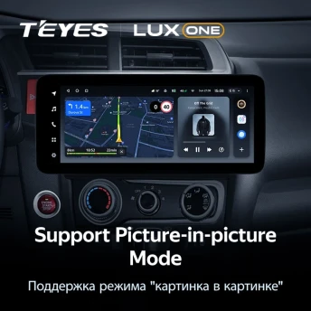 Штатная магнитола Teyes LUX ONE 4/64 Honda Fit 3 GP GK (2013-2020)