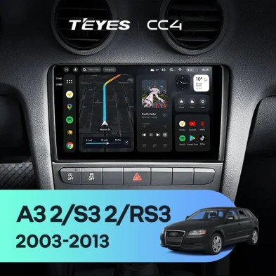 Штатная магнитола Teyes CC4 6/64 Audi S3 2 (2006-2012)